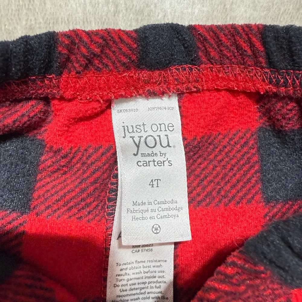 Toddler Girl Boy Plaid Pants Bundle Lot | 4T | Carter’s and more